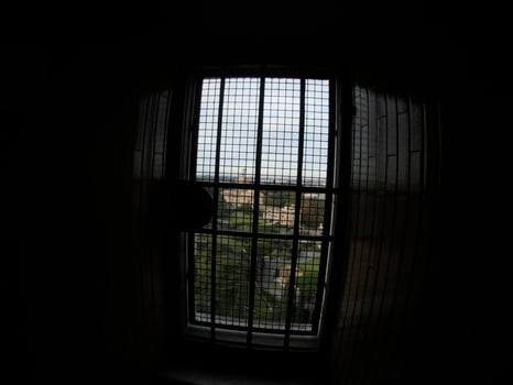 Saint peter basilica Rome stairs to dome rooftop, 2022 photo