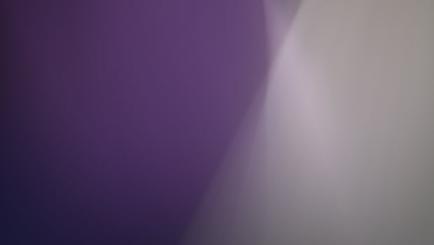 Smooth and blurry colorful gradient mesh background. Deep purple and black-white. photo