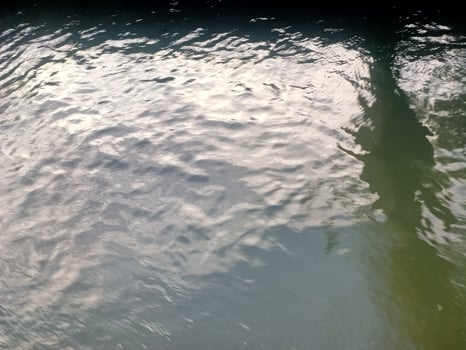 clean river flow photo