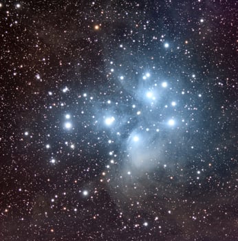 The Pleiades Star Cluster photo