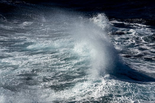 Waves in the Mediterranean Sea photo