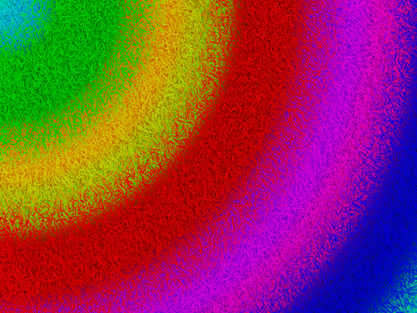 Green grass rainbow texture background grass garden  concept used for making rainbow colors background football pitch, Grass Golf,  green lawn pattern textured background. photo