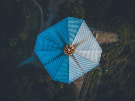 Drone View of Skansen Kronan in Gothenburg, Sweden photo
