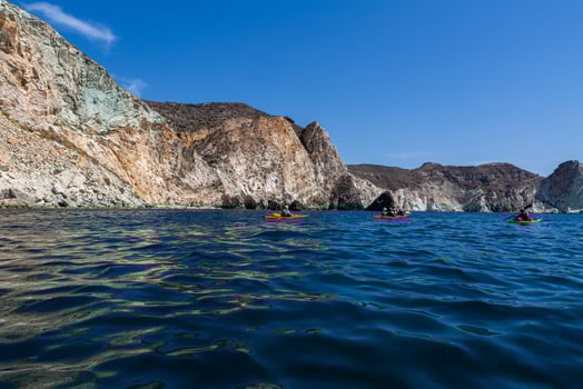 Landscapes of the Island of Santorini photo
