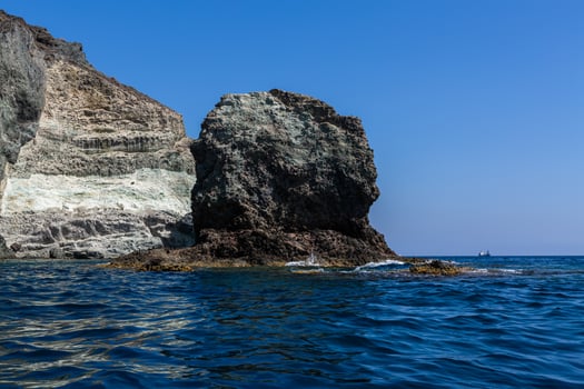 Landscapes of the Island of Santorini photo