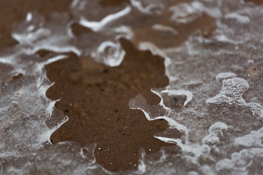 Ice Patterns on Thin Ice photo