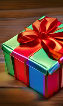 Colorful Surprise Gift Boxes for Christmas photo