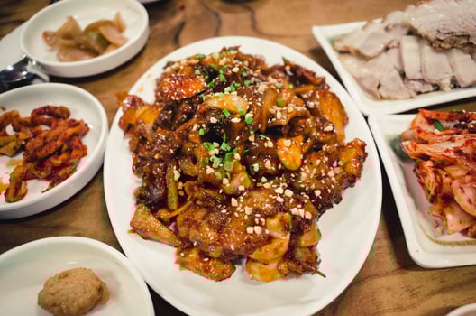 Asian salad food photo