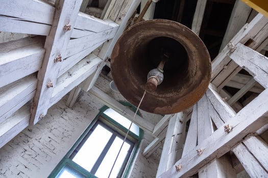 Church Bell Close-up photo