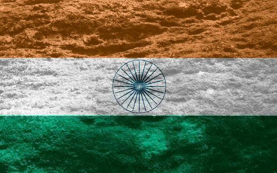 Indian flag texture as a background photo