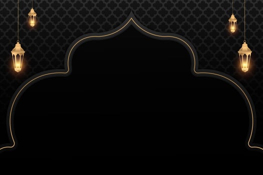 realistic ramadan background photo