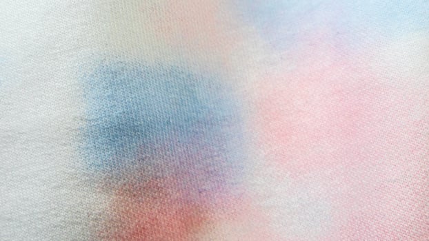 white cloth texture patterned red and blue as background photo