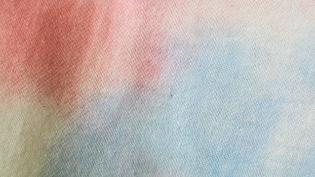 white cloth texture patterned red and blue as background photo