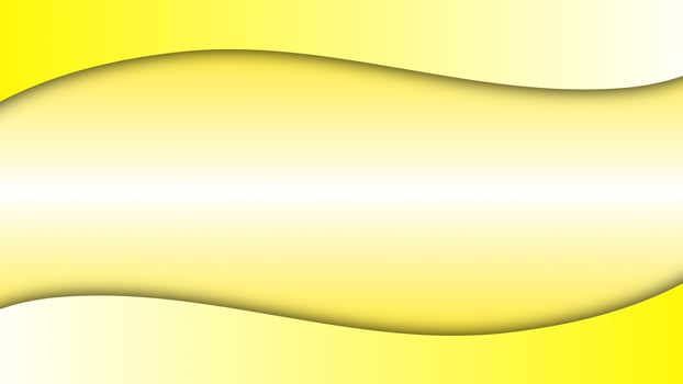 Abstract background gradient wave yellow simple modern elegant premium photo