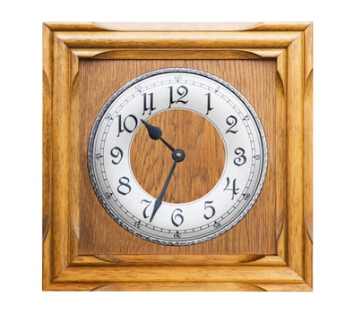 Old wall clock photo