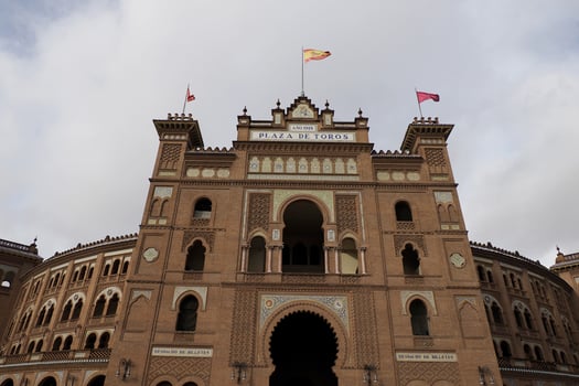 madrid plaza de toros bull fighting historic arena Las ventas photo