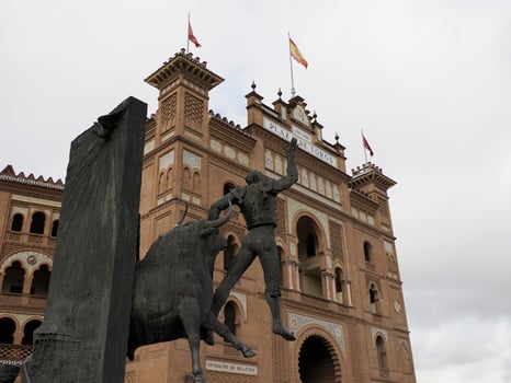 madrid plaza de toros bull fighting historic arena Las ventas photo