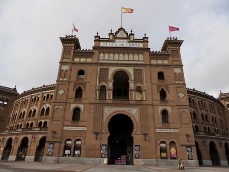 madrid plaza de toros bull fighting historic arena Las ventas photo