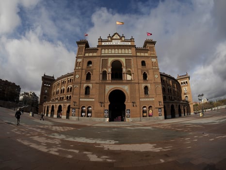 madrid plaza de toros bull fighting historic arena Las ventas photo
