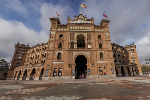 madrid plaza de toros bull fighting historic arena Las ventas photo