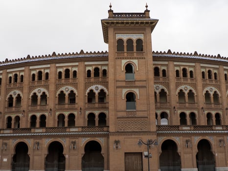 madrid plaza de toros bull fighting historic arena Las ventas photo
