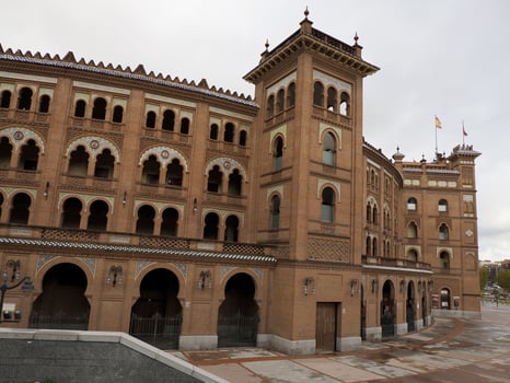 madrid plaza de toros bull fighting historic arena Las ventas photo