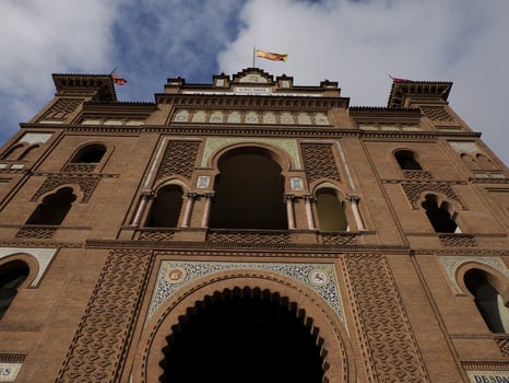 madrid plaza de toros bull fighting historic arena Las ventas photo