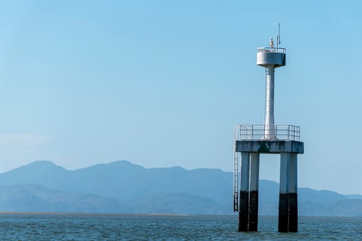 Lighthouse with copy sapce photo
