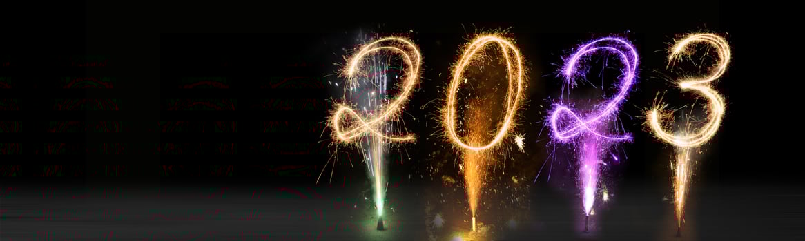 Happy New Year Background. Start to 2023. 3D illustration photo