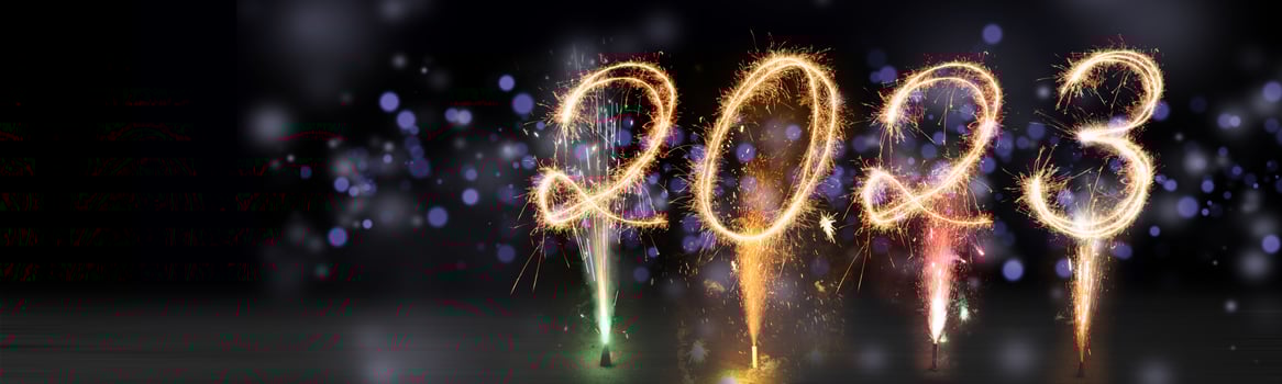 Happy New Year Background. Start to 2023. 3D illustration photo