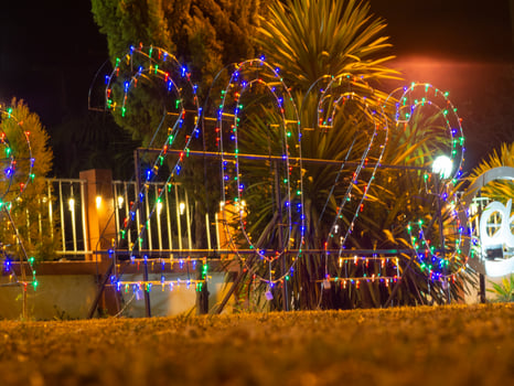 light and new year 2023 photo