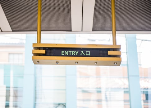 Sign of Entry photo