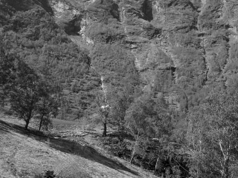 flam in norway photo