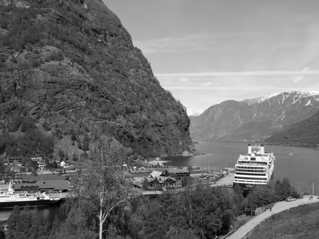 flam in norway photo