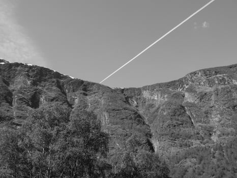 flam in norway photo