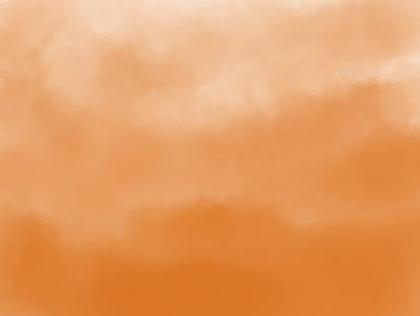 Paint Watercolor orange color Pale Grunge Gradient colorful on white background Abstract Paper soft surface texture Design template for presentation Creative Graphic, wall-paper, card, poster photo