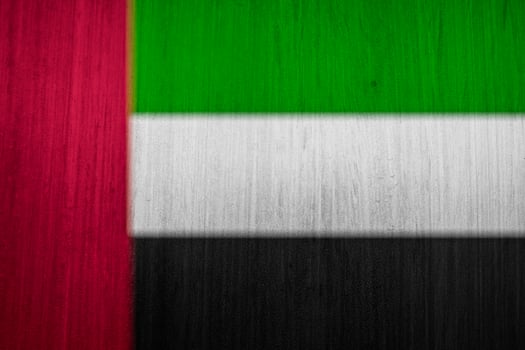 united arab emirates flag texture as backdrop photo