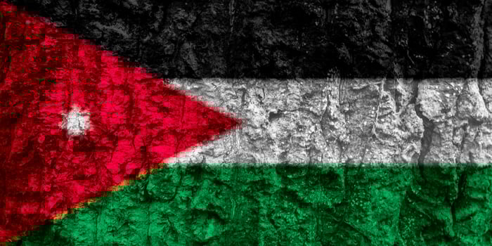 jordan flag texture as a background photo