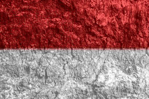 Indonesian flag texture as a background photo