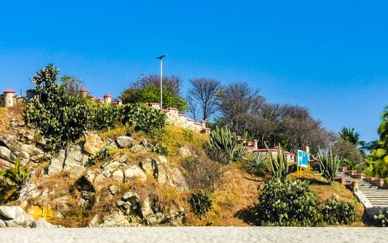 Viewing platform hill in Zicatela Puerto Escondido Mexico. photo