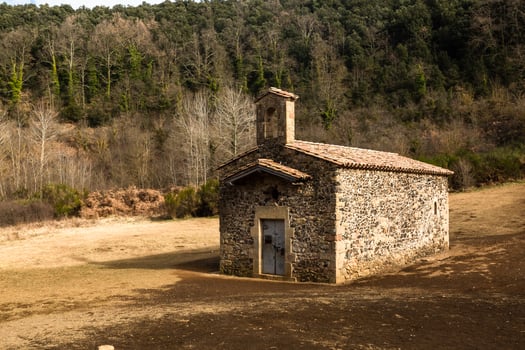 Landscapes From Garrotxa National Park of Pyrenees photo
