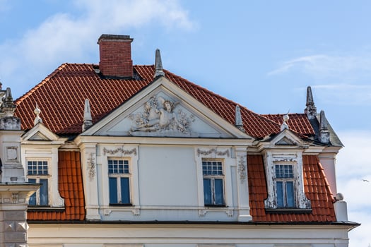 Views of the Riga City Center on a Sunny Morning photo