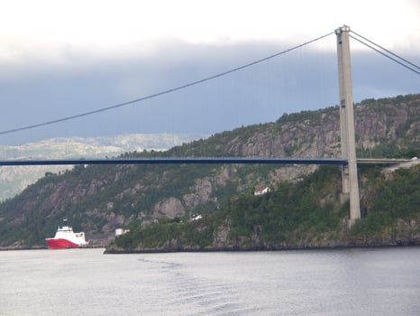 beautifull fjords of norway photo