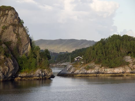 the fjords of Norway photo