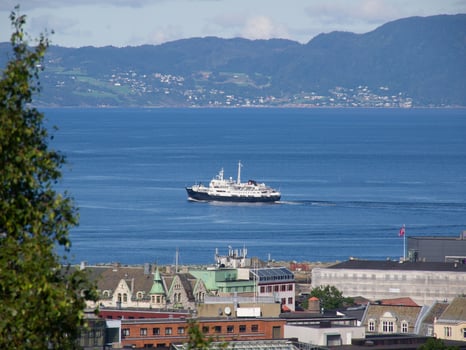 in the norwegian fjords photo