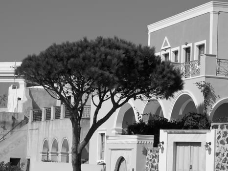 the greek island santorini photo