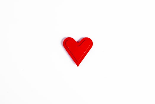 Love hearts on wooden texture background. Valentines day card concept. Heart for Valentines Day Background. photo