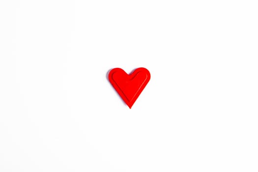 Love hearts on wooden texture background. Valentines day card concept. Heart for Valentines Day Background. photo