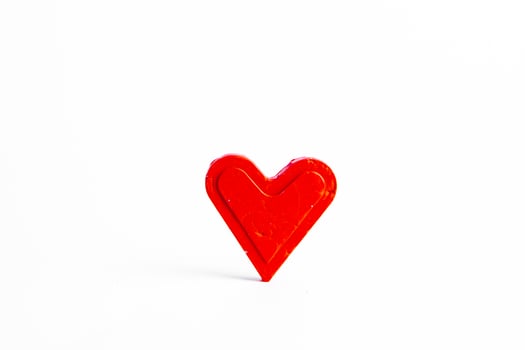 Love hearts on wooden texture background. Valentines day card concept. Heart for Valentines Day Background. photo