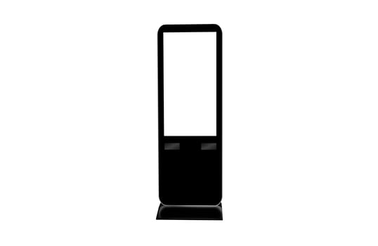 Scent Diffuser Digital Display with big screen and speakers on a white Isolated Background photo